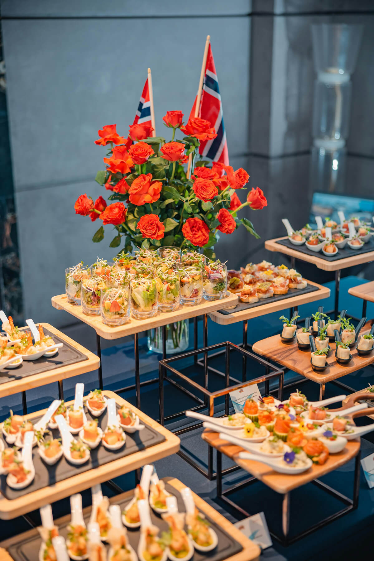 Kochsyndikat-Buffet für ein Catering in Köln