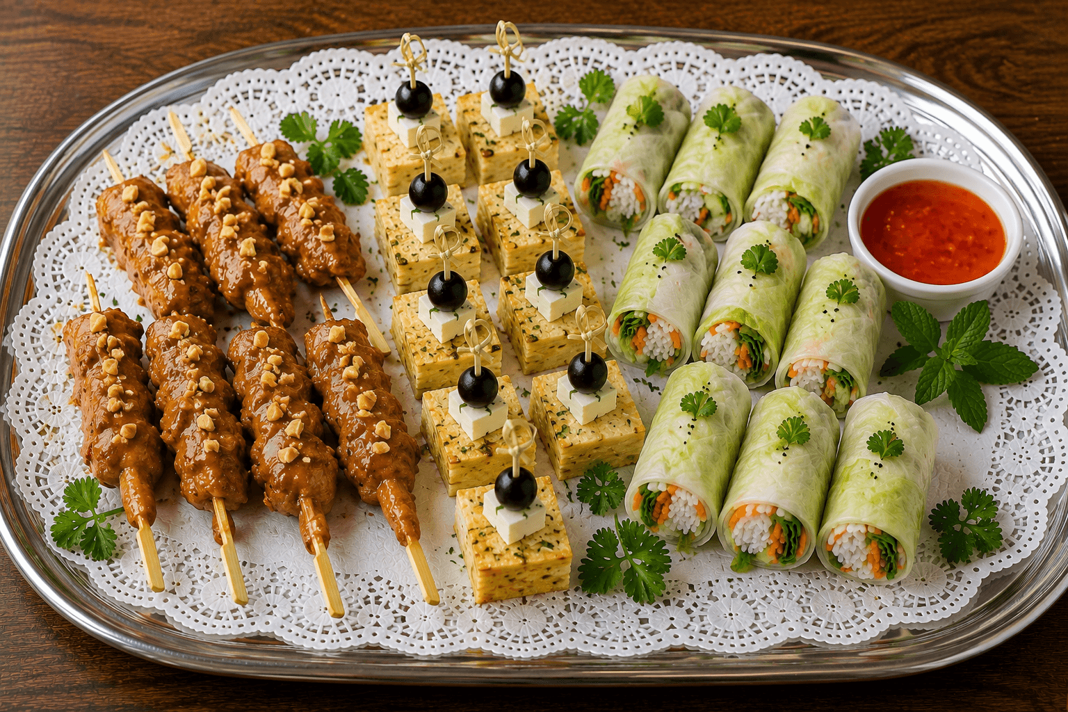 Fingerfood-Paket IX – Asiatisch-europäisch