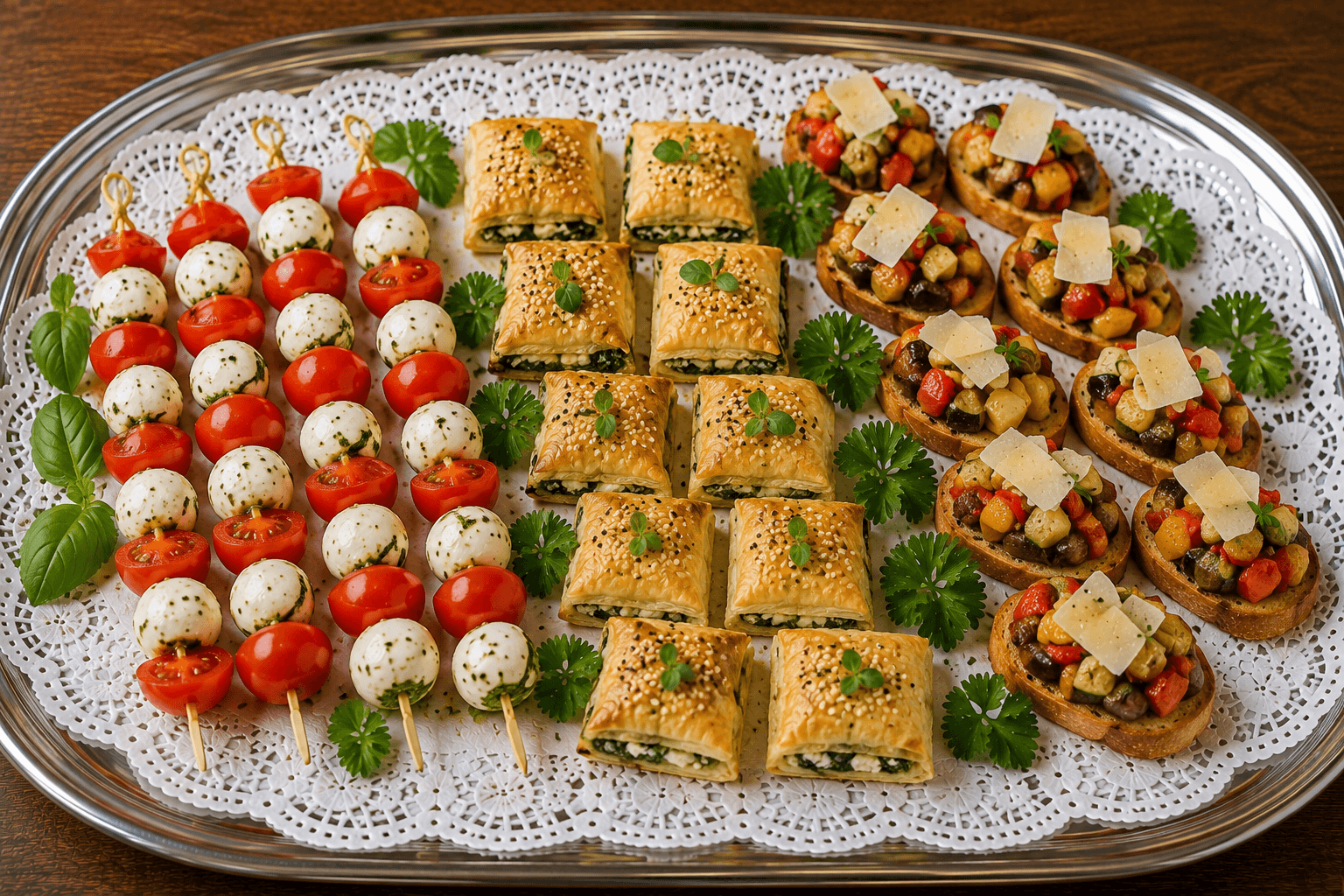 Fingerfood-Paket X – Vegetarisch/vegan, klein